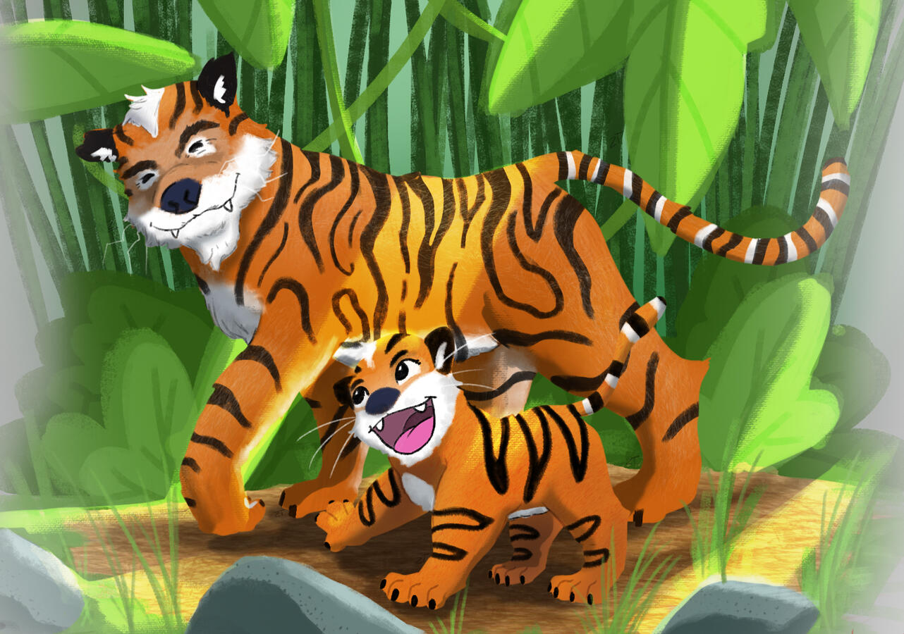A Tiger's Day Off